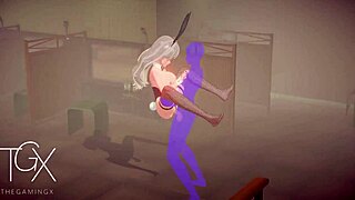 Sexy fantasy girl explores anime hentai in gaming adventures