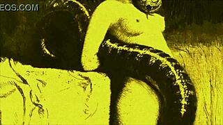 Vintage erotic cartoon drawings