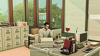 peggy and steve in 3d hentai preview, naughty sex scenes.