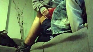 Blowjob and fucking on the sofa 😏