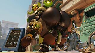 Big 3D Overwatch Orisa Compilation Rocks Hard