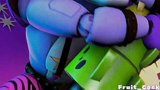 Gay sex in a FNAF themed environment