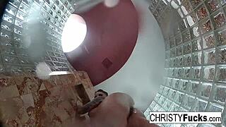 Hot Shower Fun With Christy And Dahlia
