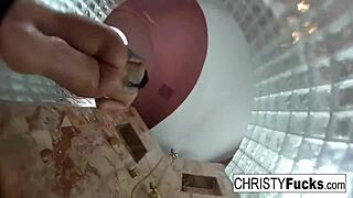 Hot Shower Fun With Christy And Dahlia