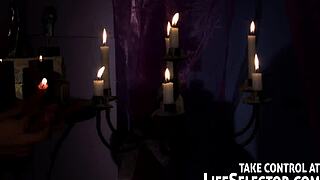 Can a possessed angel handle big black cock during intense exorcism?