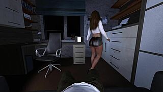 hot sex with a secretary l 3d animation hentai