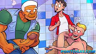 Young guy loses virginity with male prostitute bareback