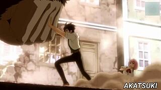 This is a recap of some anime scenes with hentai elements.