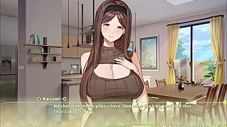 Summer clover harem hentai game ep 2, boss offers quickie!