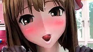 动漫少女18+在厨房硬核操与深喉动作！🔥