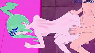 Hey, wanna watch Lusia and Hex Maniac in intense occult Pokémon hentai sex?