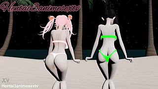 hentai3animesextv chapter 3, dance n sex with my fav mistress n her friend