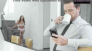 Ever seen Harley Love offer her shaved pussy before work?