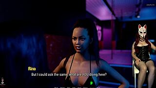 Stripper gives blowjob in tales from the deep eve 7.