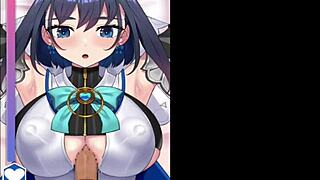 who is this hot woman ouro player in ep 1? she's got big tits and sucks monster cock 😏