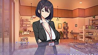 I caught my boss jerking off to my giant cock