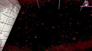 cum on those big tits from behind on the table