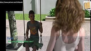 a wife and stepmother caught in steamy action