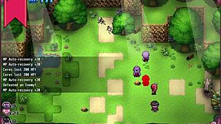 Man, this massage chair got the little witch crying in Ceres and the Contract Guild hentai! Part 4!