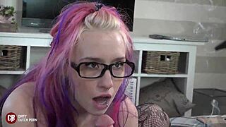 proxy paige takes monster cock deep in anal play