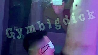 Gay Asian couple having raw sex and getting horny