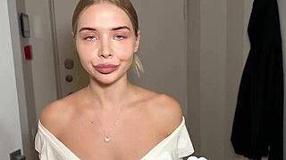 Angry Neighbor Gets Her Cunt Fucked Raw Over Noise