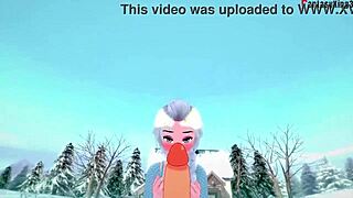 I watch Elsa getting fucked on Christmas eve in POV fantasy