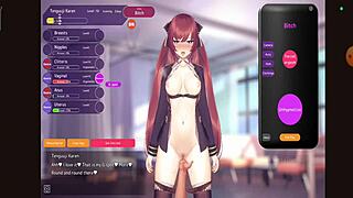 Just training this wild hentai chick outdoors in a crazy game