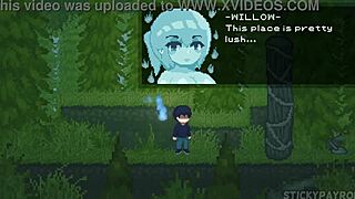 Hentai game continues with monster dating and cartoon sex