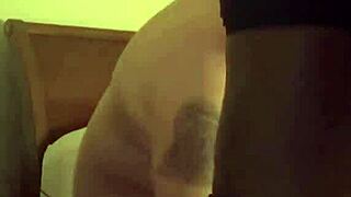 黑珍珠女神摇巨臀玩混血69！