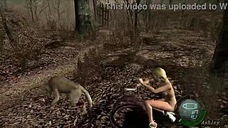 resident evil 4 ashley nude gameplay is wild, man!