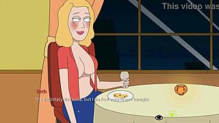 Rick and Morty: A Way Back Home - Beth's TTS done with AI speech generator. Anime, Cartoon, Hentai, Parody