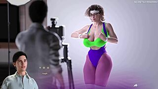 Apocalust - PERFECT HUGE TITS on sexy mature STEPMOM! Stunning curves in 3D hentai anime!