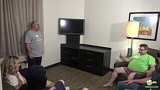 Tadople’s improv class flips into a wild cum gangbang, so hot! 🔥