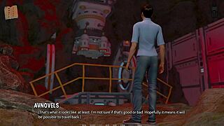 ripples 34 in the 3d cartoon game with ripped outfits and big tits