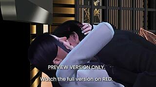 奥利维亚的3D本子预览太火了，哇！