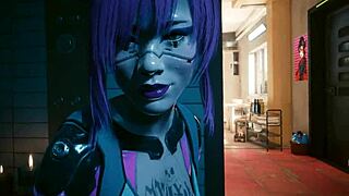 Rita wheeler engages in laguna bend sex scene in cyberpunk 2077.