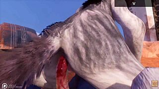 i watch the alpha wolf fuck the hot she-wolf in wild life with some erros