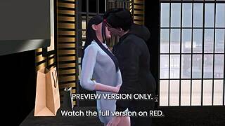 奥利维亚的3D本子预览太火了，哇！