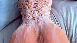 beautiful latina shakes big ass hard on all fours