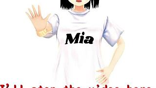 Asian Nurse Mia Plays Doctor with Anime Girl in Perverted Roleplay