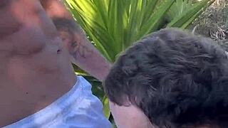 Cruising Brazilian Beaches for Raw Public Blowjob Action