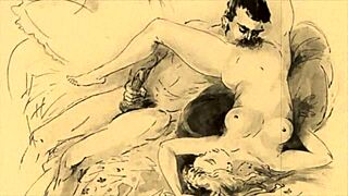 What Makes These Vintage Erotic Drawings So Captivating?