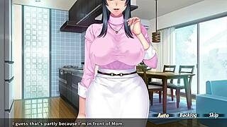 Caught Fapping To My Mom's Friend, Wild Creampie! Part 8 Eng Sub!