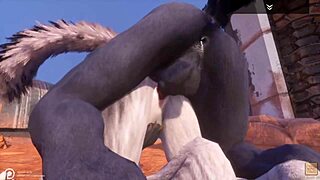 i watch the alpha wolf fuck the hot she-wolf in wild life with some erros