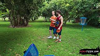 we're just fucking in a public park, not caring who's watching us! 😈