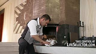 i'm playing this interactive porn scene at lifeselector and it's so hottt