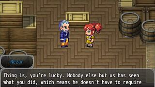 Henteria Chronicles 3 gameplay, part 11. Pixel art with no animations.