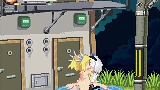 The adventures of 2B in the ryona series part one.