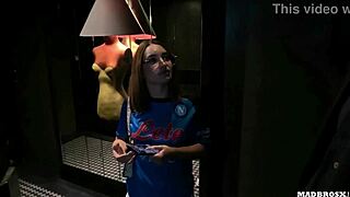 Italian fan from Napoli cheats and gets her ass pounded hard.